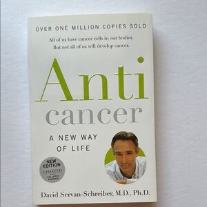 📚 3/$25 - BOOK “Anti Cancer: A New Way of Life”